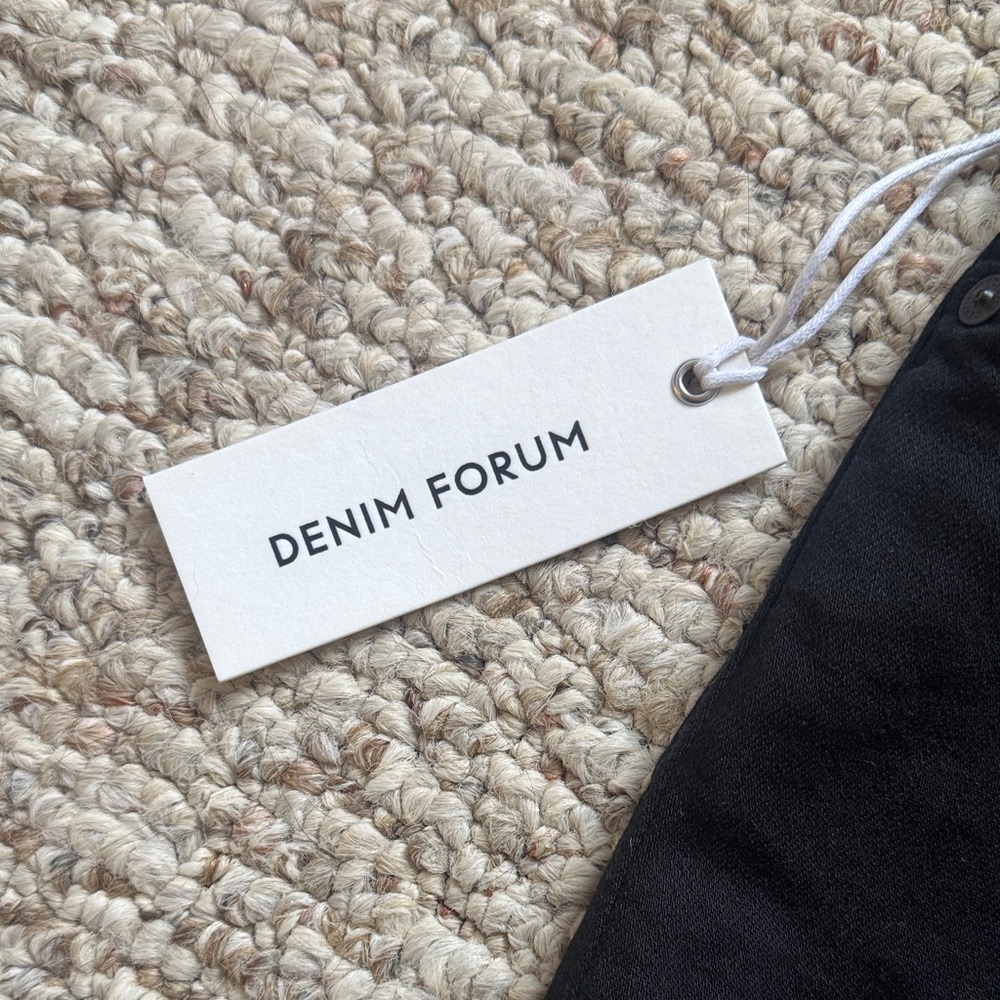 NWT Aritzia Denim Forum Cowgirl Black Micro Skirt - Picture 6 of 14